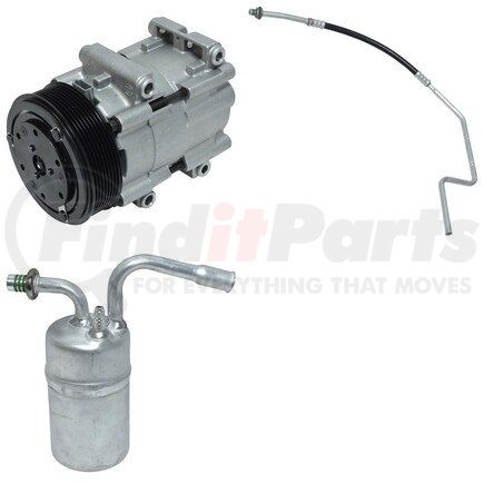 CK4987 by UNIVERSAL AIR CONDITIONER (UAC) - A/C Compressor Kit -- Short Compressor Replacement Kit