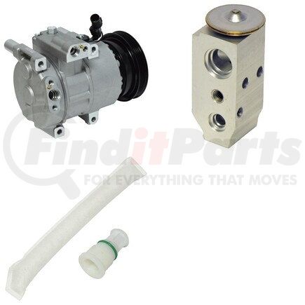 CK4990 by UNIVERSAL AIR CONDITIONER (UAC) - A/C Compressor Kit -- Short Compressor Replacement Kit