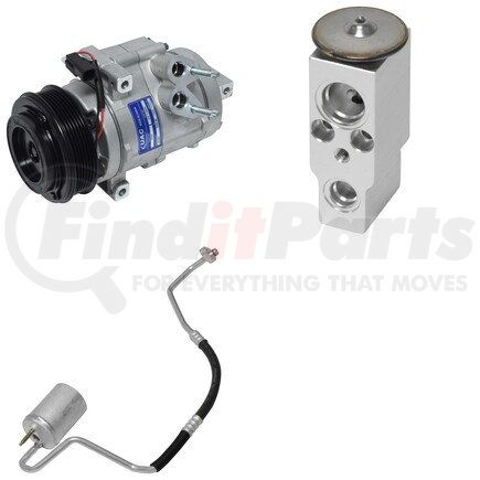 CK5021 by UNIVERSAL AIR CONDITIONER (UAC) - A/C Compressor Kit -- Short Compressor Replacement Kit