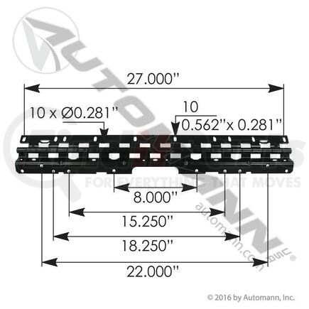 HLK2305 by AUTOMANN - CABIN DOOR HINGE FREIGHTLINER