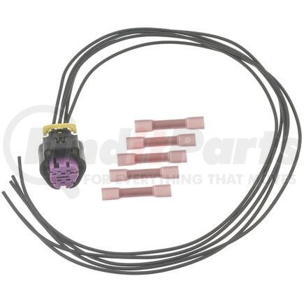 S2902 by STANDARD IGNITION - Fuel Pressure Sensor Connector - 1" Housing Length, 18 ga., 17" Harness Length, 5-Wire