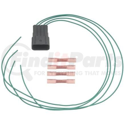 S2909 by STANDARD IGNITION - Ignition Knock (Detonation) Sensor Connector - 1.5" Housing Length, 20 ga., 17" Harness Length, 4-Wire