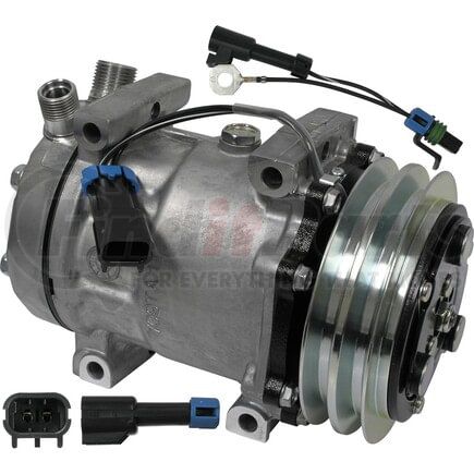 CO4894 by UNIVERSAL AIR CONDITIONER (UAC) - A/C Compressor -- Sanden SD7H15 Compressor Assembly
