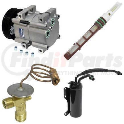 CK5801 by UNIVERSAL AIR CONDITIONER (UAC) - A/C Compressor Kit -- Short Compressor Replacement Kit