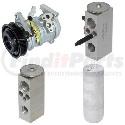 CK6044 by UNIVERSAL AIR CONDITIONER (UAC) - A/C Compressor Kit -- Short Compressor Replacement Kit