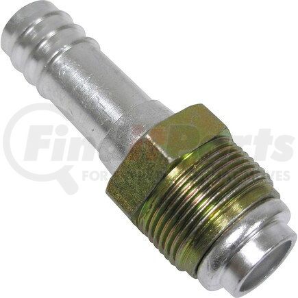 FT1404C by UNIVERSAL AIR CONDITIONER (UAC) - A/C Refrigerant Hose Fitting -- Aluminum Straight Male Oring Barb Fitting