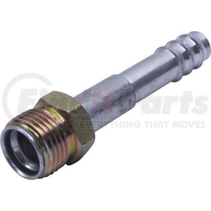 FT1812C by UNIVERSAL AIR CONDITIONER (UAC) - A/C Refrigerant Hose Fitting -- Aluminum Straight Male Insert Oring Barb Fitting