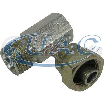 FT2676C by UNIVERSAL AIR CONDITIONER (UAC) - A/C Refrigerant Hose Fitting -- Steel 90º Compressor Fitting