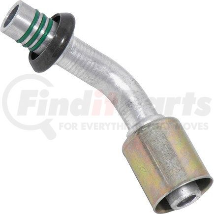 FT4317C by UNIVERSAL AIR CONDITIONER (UAC) - A/C Refrigerant Hose Fitting -- Aluminum 45º Male Springlock Beadlock Fitting