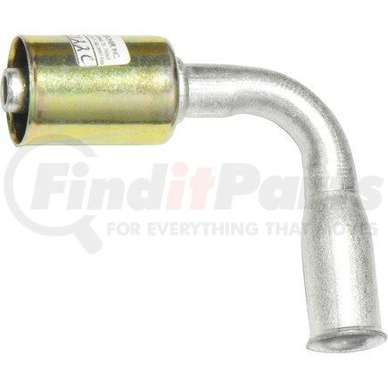 FT5122C by UNIVERSAL AIR CONDITIONER (UAC) - A/C Refrigerant Hose Fitting -- Aluminum 90º  Female Springlock Beadlock Fitting