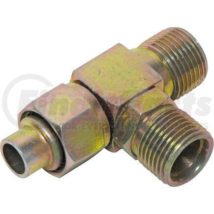 FT6233C by UNIVERSAL AIR CONDITIONER (UAC) - A/C Refrigerant Hose Fitting -- Steel T-Shape Compressor Fitting