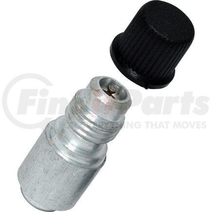 FT7630C by UNIVERSAL AIR CONDITIONER (UAC) - A/C Service Valve Fitting -- Aluminum Str. Inner Weld-on Service Port Fitting