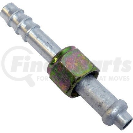 FT8301C by UNIVERSAL AIR CONDITIONER (UAC) - A/C Refrigerant Hose Fitting -- Aluminum Straight Female Oring Barb Fitting