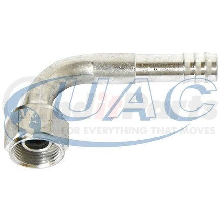 FT8323C by UNIVERSAL AIR CONDITIONER (UAC) - A/C Refrigerant Hose Fitting -- Aluminum 90º Female Oring Barb Fitting