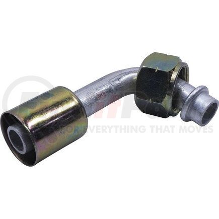 FT9328C by UNIVERSAL AIR CONDITIONER (UAC) - A/C Refrigerant Hose Fitting -- Aluminum 90º Female Oring Beadlock Fitting