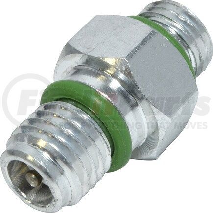 GA1535C by UNIVERSAL AIR CONDITIONER (UAC) - A/C Service Valve Fitting -- Aluminum Straight Screw-on Service Port Fitting