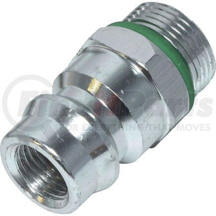 GA2000C by UNIVERSAL AIR CONDITIONER (UAC) - A/C Service Valve Fitting -- Aluminum Straight Screw-on Service Port Fitting