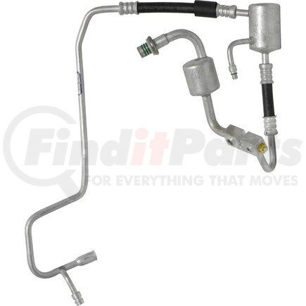 HA10206C by UNIVERSAL AIR CONDITIONER (UAC) - A/C Manifold Hose Assembly -- Suction and Discharge Assembly