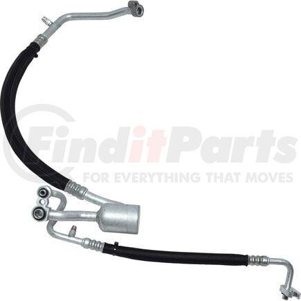 HA113884C by UNIVERSAL AIR CONDITIONER (UAC) - A/C Manifold Hose Assembly -- Suction and Discharge Assembly