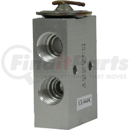 EX9449 by UNIVERSAL AIR CONDITIONER (UAC) - A/C Expansion Valve -- Block Expansion Valve