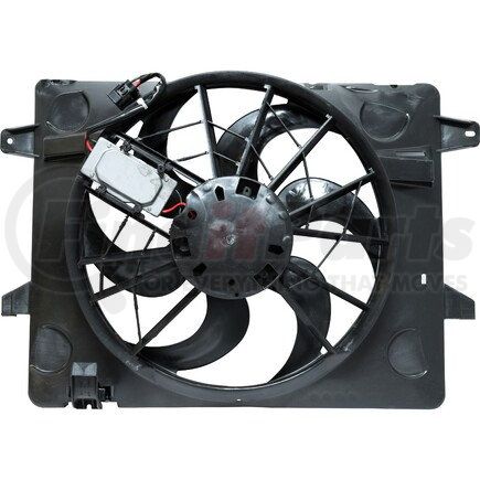 FA50076C by UNIVERSAL AIR CONDITIONER (UAC) - Engine Cooling Fan Assembly -- Radiator Fan