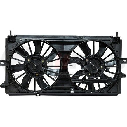 FA50091C by UNIVERSAL AIR CONDITIONER (UAC) - Dual Radiator and Condenser Fan Assembly -- Radiator-Condenser Fan Assy