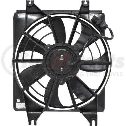 FA50099C by UNIVERSAL AIR CONDITIONER (UAC) - Engine Cooling Fan Assembly -- Radiator Fan