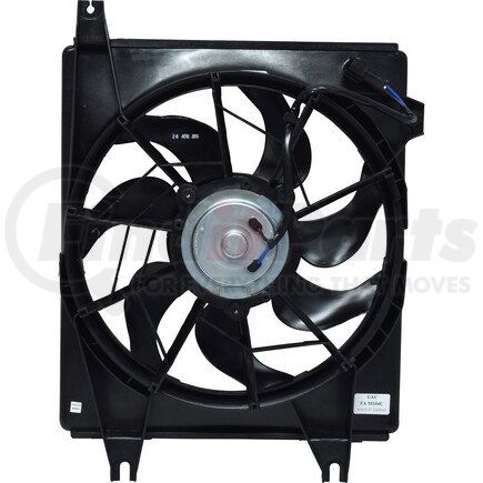 FA50104C by UNIVERSAL AIR CONDITIONER (UAC) - Engine Cooling Fan Assembly -- Radiator Fan