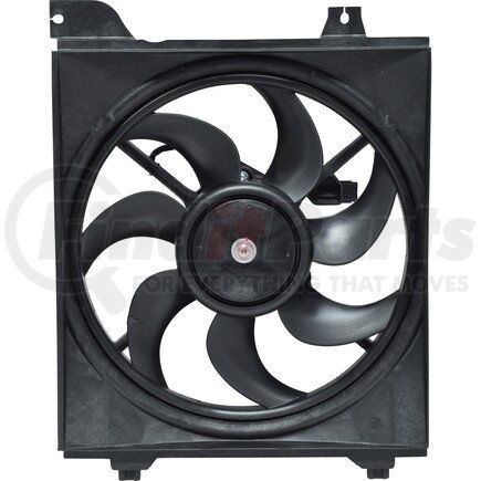 FA50124C by UNIVERSAL AIR CONDITIONER (UAC) - Engine Cooling Fan Assembly -- Radiator Fan