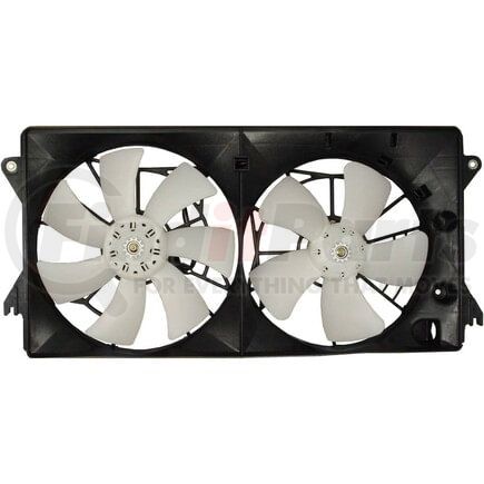 FA50170 by UNIVERSAL AIR CONDITIONER (UAC) - Dual Radiator and Condenser Fan Assembly -- Radiator-Condenser Fan Assy