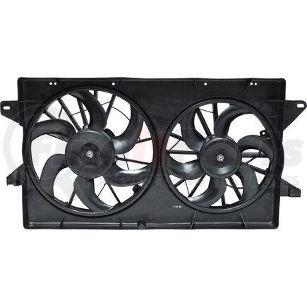 FA50203C by UNIVERSAL AIR CONDITIONER (UAC) - Dual Radiator and Condenser Fan Assembly -- Radiator-Condenser Fan Assy