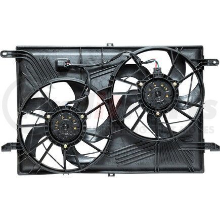 FA50255C by UNIVERSAL AIR CONDITIONER (UAC) - Dual Radiator and Condenser Fan Assembly -- Radiator-Condenser Fan Assy