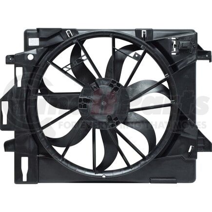 FA50281 by UNIVERSAL AIR CONDITIONER (UAC) - Engine Cooling Fan Assembly -- Radiator Fan