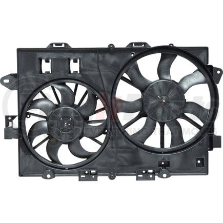 FA50300 by UNIVERSAL AIR CONDITIONER (UAC) - Dual Radiator and Condenser Fan Assembly -- Radiator-Condenser Fan Assy