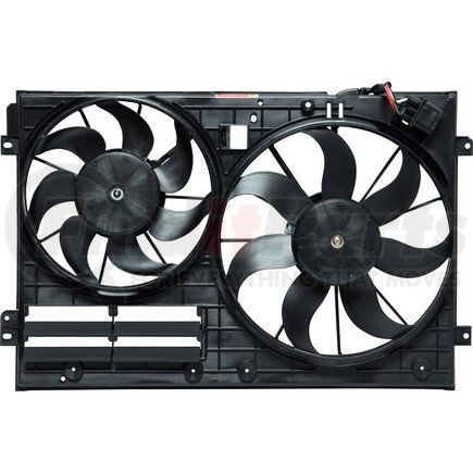 FA50304C by UNIVERSAL AIR CONDITIONER (UAC) - Dual Radiator and Condenser Fan Assembly -- Radiator-Condenser Fan Assy