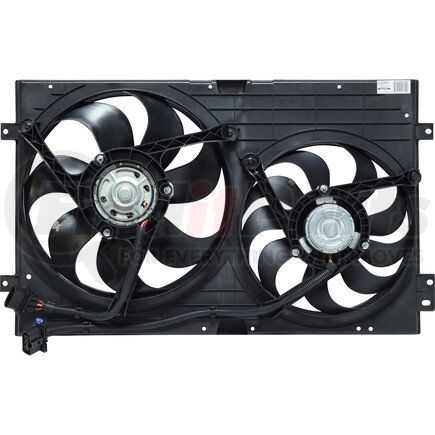 FA50312C by UNIVERSAL AIR CONDITIONER (UAC) - Dual Radiator and Condenser Fan Assembly -- Radiator-Condenser Fan Assy
