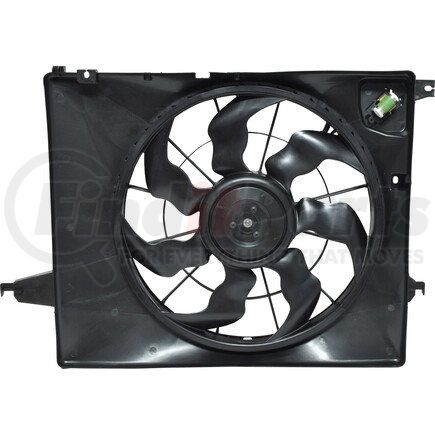 FA50324C by UNIVERSAL AIR CONDITIONER (UAC) - Engine Cooling Fan Assembly -- Radiator Fan