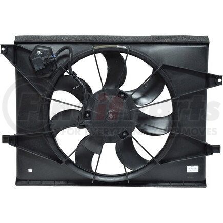 FA50342C by UNIVERSAL AIR CONDITIONER (UAC) - Dual Radiator and Condenser Fan Assembly -- Radiator-Condenser Fan Assy