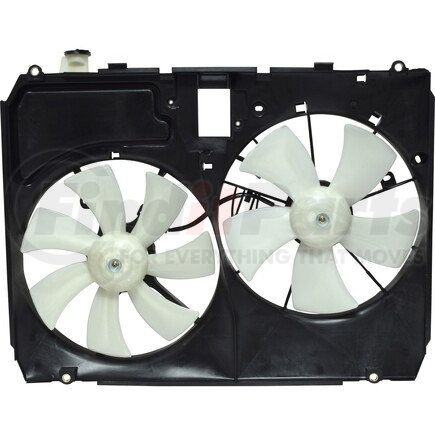 FA50350C by UNIVERSAL AIR CONDITIONER (UAC) - Dual Radiator and Condenser Fan Assembly -- Radiator-Condenser Fan Assy