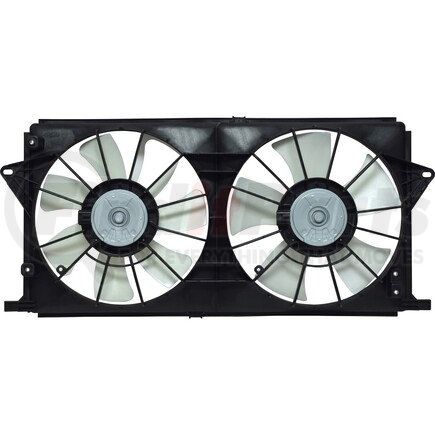 FA50373C by UNIVERSAL AIR CONDITIONER (UAC) - Dual Radiator and Condenser Fan Assembly -- Radiator-Condenser Fan Assy