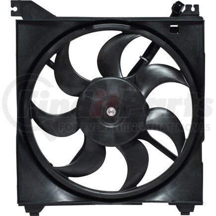 FA50377C by UNIVERSAL AIR CONDITIONER (UAC) - Engine Cooling Fan Assembly -- Radiator Fan