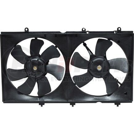 FA-50395C by UNIVERSAL AIR CONDITIONER (UAC) - Dual Radiator and Condenser Fan Assembly -- Radiator-Condenser Fan Assy