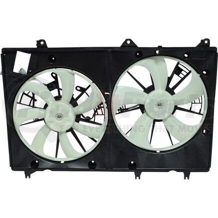 FA50396C by UNIVERSAL AIR CONDITIONER (UAC) - Dual Radiator and Condenser Fan Assembly -- Radiator-Condenser Fan Assy