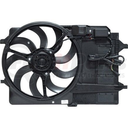 FA50412C by UNIVERSAL AIR CONDITIONER (UAC) - Engine Cooling Fan Assembly -- Radiator Fan