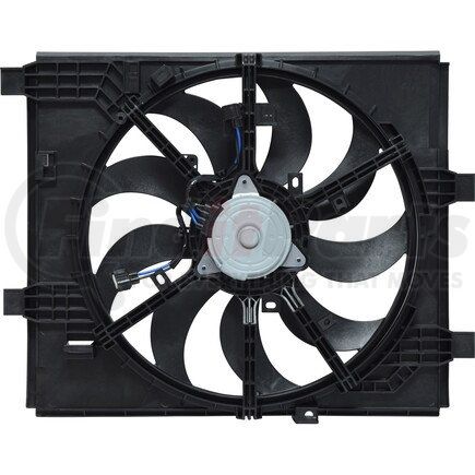FA50431C by UNIVERSAL AIR CONDITIONER (UAC) - Engine Cooling Fan Assembly -- Radiator Fan