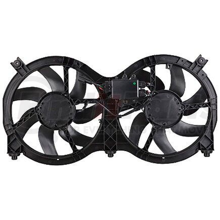 FA50457C by UNIVERSAL AIR CONDITIONER (UAC) - Dual Radiator and Condenser Fan Assembly -- Radiator-Condenser Fan Assy