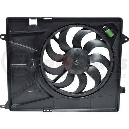 FA50597C by UNIVERSAL AIR CONDITIONER (UAC) - Engine Cooling Fan Assembly -- Radiator Fan