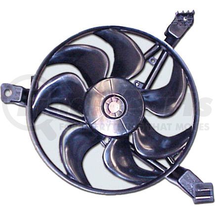 FA70045 by UNIVERSAL AIR CONDITIONER (UAC) - A/C Condenser Fan Assembly -- Condenser Fan