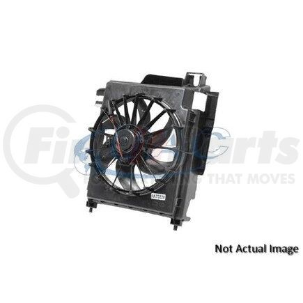 FA70145 by UNIVERSAL AIR CONDITIONER (UAC) - Dual Radiator and Condenser Fan Assembly -- Radiator-Condenser Fan Assy