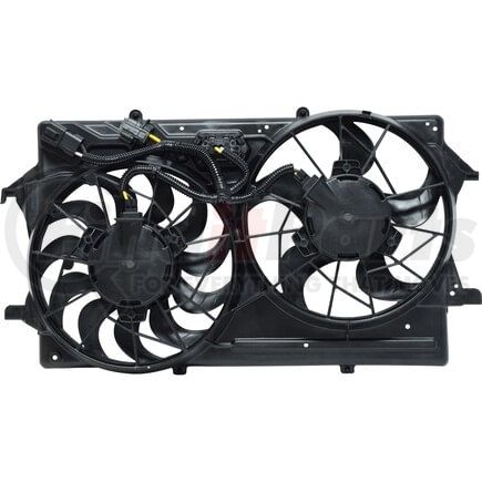 FA70179 by UNIVERSAL AIR CONDITIONER (UAC) - Dual Radiator and Condenser Fan Assembly -- Radiator-Condenser Fan Assy